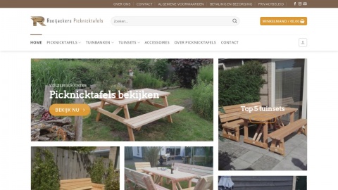 Reviews over Rooijackers Picknicktafels