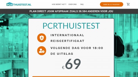 Reviews over PCRThuistest.nl