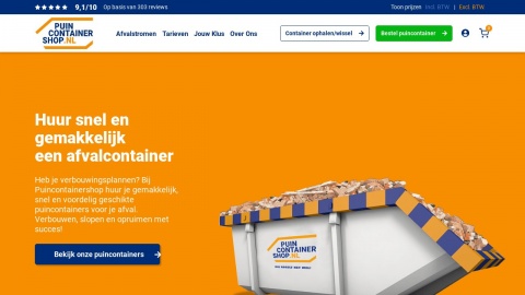 Reviews over Puincontainershop.nl