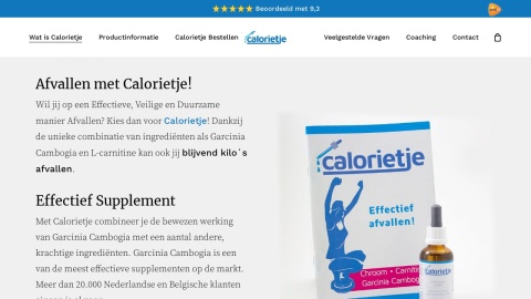 Reviews over Calorietje