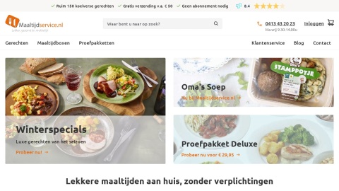 Reviews over Maaltijdservice.nl