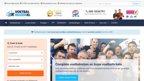 Reviews over VoetbalreizenXL.nl