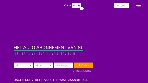 Reviews over Carsub.nl