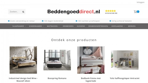 Reviews over Beddengoeddirect.nl