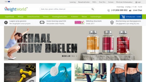 Reviews over Weightworld.nl