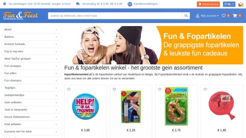 Reviews over Fopartikelenwinkel.nl