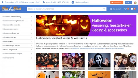 Reviews over Halloween-feestwinkel.nl
